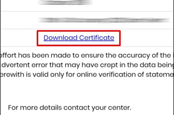 KYP Certificate Download