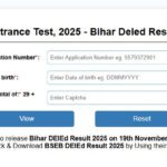 Bihar DELED Result 2025 PDF Download